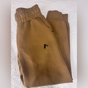 Alphalete Tan Track Pants